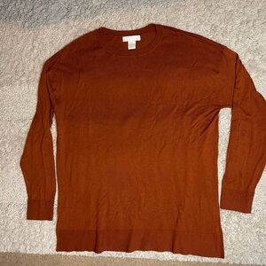 H&M Rust Colored Knit Top